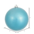 thumbnail image 3 of Vickerman 4" Turquoise Candy Ball Ornament, 6 per Bag, 3 of 4