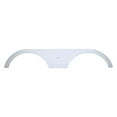 thumbnail image 2 of Icon Technologies 12127 - FS2127 76-5/8"L x 13-3/8"H (10-3/8" Arch Heigh) Polar White Tandem Fender Skirt for Heartland North Trail Model, 2 of 2