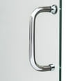 thumbnail image 5 of DreamLine DL-6118R-04FR Shower Door Base and Backwalls 60" W x 34" D Brushed Nickel, 5 of 17