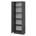 thumbnail image 4 of RST Brands Armoire de Rangement pour Garde-Manger en Bois de Lindon - Chêne Fumé, 4 of 6