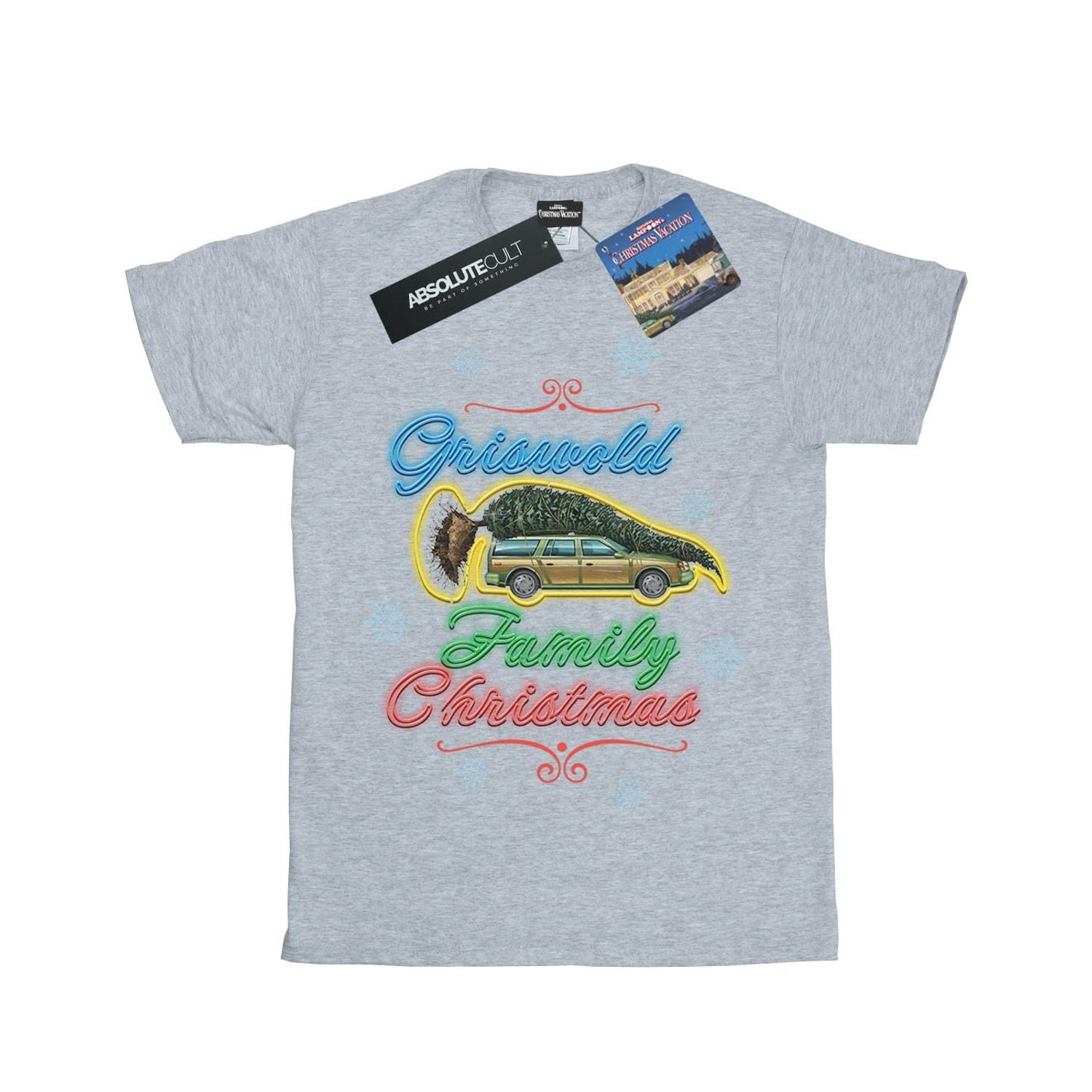National Lampoon's Noël Vacances Filles Griswold Famille Noël T-Shirt en Coton