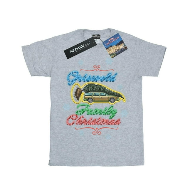 National Lampoon's Noël Vacances Filles Griswold Famille Noël T-Shirt en Coton