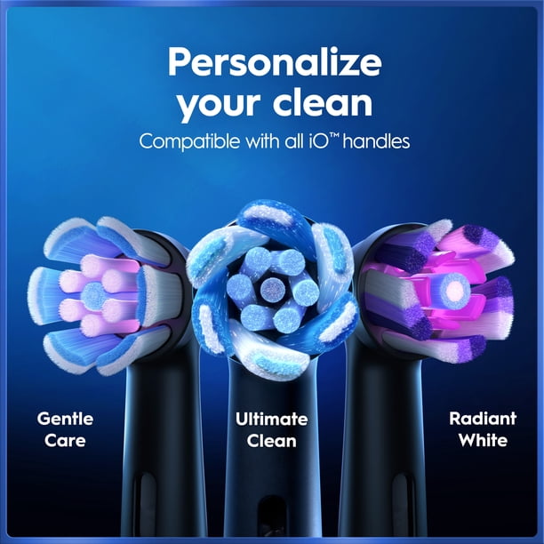 Oral-B iO 9 Electric Toothbrush with AI Tracking & 4 Brush Heads