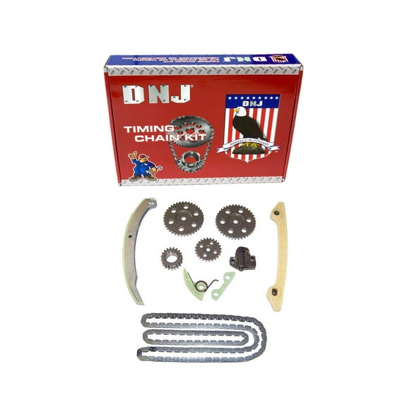 DNJ TK432 Timing Chain Kit Fits Cars & Trucks 04-13 Ford Mazda 3 Focus 2.0L L4 DOHC 16v