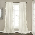 thumbnail image 1 of Juego de Paneles de cortina de ventana Lush Decor blanco 54x120, 1 of 2