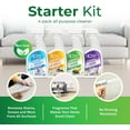 thumbnail image 2 of Natural Cleaning Supplies Set - All-Purpose Cleaner, Citrus Degreaser, Floor and Tile Cleaner, Windows, Glass, and Mirror Cleaner - No Irritating Chemicals, Home Safe - 4 packs 24 oz spray, 2 of 4