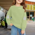 thumbnail image 2 of EnJoCho Youth Children Hooded Pullover Long Sleeve Oversized Soft Fleece Cute Printed Graphic Sweatshirt for Halloween Holiday Classroom Daily Play Wear, 2 of 7