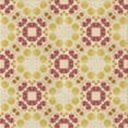 thumbnail image 1 of Ahgly Company Indoor Square Patterned Cardboard Brown Gold Area Rugs, 8' Square, 1 of 6