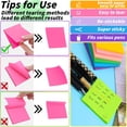 thumbnail image 3 of Sticky Notes Oleitodh 100 unidades, 7,6 x 7,6 cm, autoadhesivas, 20 colores, 3 of 9
