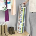 thumbnail image 5 of Clearance Rack under $5,Wrap Storage Organizer Bag With Handle And Zipper Top Ideal For Wrapping Paper Bags And Holiday Storage Solution For All Your Wrapping Needs, 5 of 8