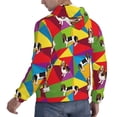 thumbnail image 3 of Hoodies for Men - Beagle Dog colorful Long Sleeve Comfrt Men'S Fashion Hoodies & Sweatshirts, Sweatshirts for Men Hoodies Pullover Clothing Clothes with Pouch, 3 of 7