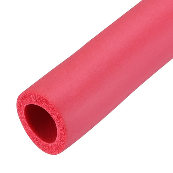 Uxcell NBR Foam Tubing for Handle Grip Support Pipe Insulation 14mm x 22mm Red