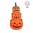 thumbnail image 2 of Inflatable 3 Pumpkin Stack Model Outdoor Glowing Halloween Party Props for Home Garden Courtyard Decoration New, 2 of 5