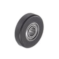thumbnail image 3 of Unique Bargains Roulement à Rouleau à Poulie en PU 3x12x3 mm, Roue de Guidage Revêtue de Polyuréthane pour Usage Industriel, Noir, 3 of 5