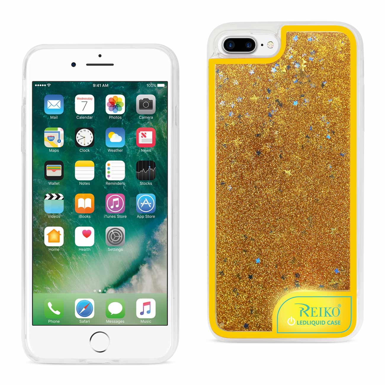 yellow IPhone7 Plus Breathable Phone Case