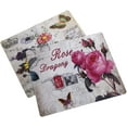 thumbnail image 1 of 2 Pcs Tapis de Souris Imprimé Fleur Support de Poignet Coussin Confortable Tapis de Souris, 1 of 8