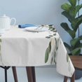 thumbnail image 4 of Eucalyptus Leaves Table Cloth Waterproof Tablecloths, Pastoral Farmhouse Spring Botanical Tablecloth Dining Table Cover for Kitchen Party Tabletop Outdoor, Rectangle Tablecloth 60x120 Inch, 4 of 9