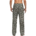 thumbnail image 2 of Snake Skin Pajama Pants Mens Lounge Pants Super Soft Men Pajama Bottoms with Pockets Drawstring, 2 of 7
