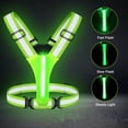 thumbnail image 6 of LED Reflective Running Vest High Visibility, USB Rechargeable, Rainproof for Night Running, Cycling, and Pet Walking, 6 of 7