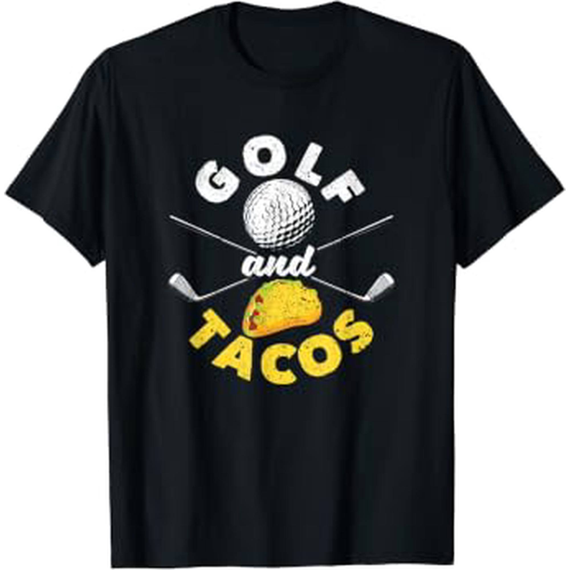 Funny Mexican Dish Favorite Sport Golfer Golf And Tacos T-Shirt