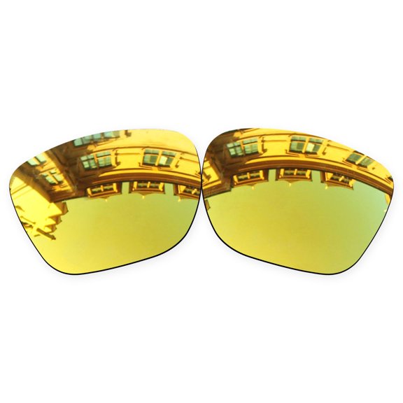 Vonxyz 24K MirrorCoat Polarized Lenses Replacement for Oakley Crossrange XL Sunglass
