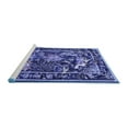 thumbnail image 2 of Ahgly Company Machine Washable Indoor Rectangle Persian Blue Traditional Area Rugs, 2' x 3', 2 of 4
