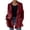 Red, variant on Niaviben Windbreaker for Women Womens Fall Jackets Lapel Coat Casual Jackets for Women Jacket for Women Jackets Winter Jackets Black L