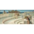 thumbnail image 2 of Lawrence Alma-Tadema 24x12 Black Ornate Framed Double Matted Museum Art Print Titled: Under the Roof of Blue Ionian Weather, 2 of 5