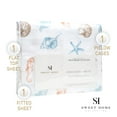 thumbnail image 3 of Supreme Kids Wrinkle Free Hypoallergenic Soft and Cozy Bed Sheets Vintage Hearts - Full, 3 of 4