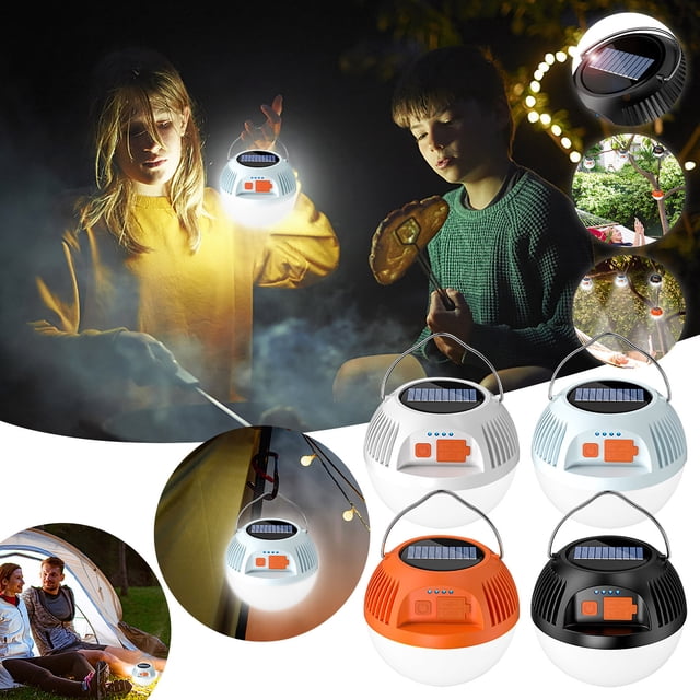 Vaidha Éclairage Extérieur de Camping Sphérique Multifonction Portable à LED Puissant