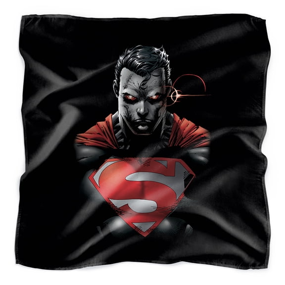 Superman Heat Vision Charged Bandana (21 in x 21 in)