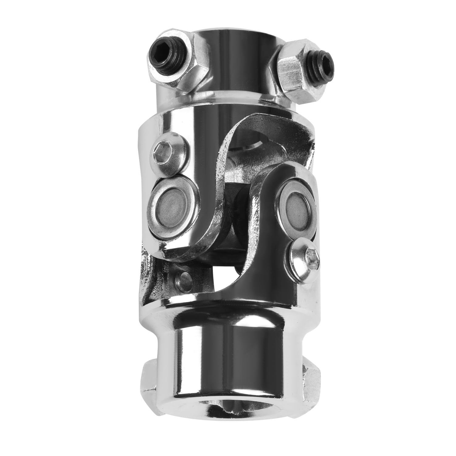 Universal 3.2" Length 38 Degree Working Angel 3/4" DD X 3/4" DD Stainless Steel Single Steering Shaft U-Joint
