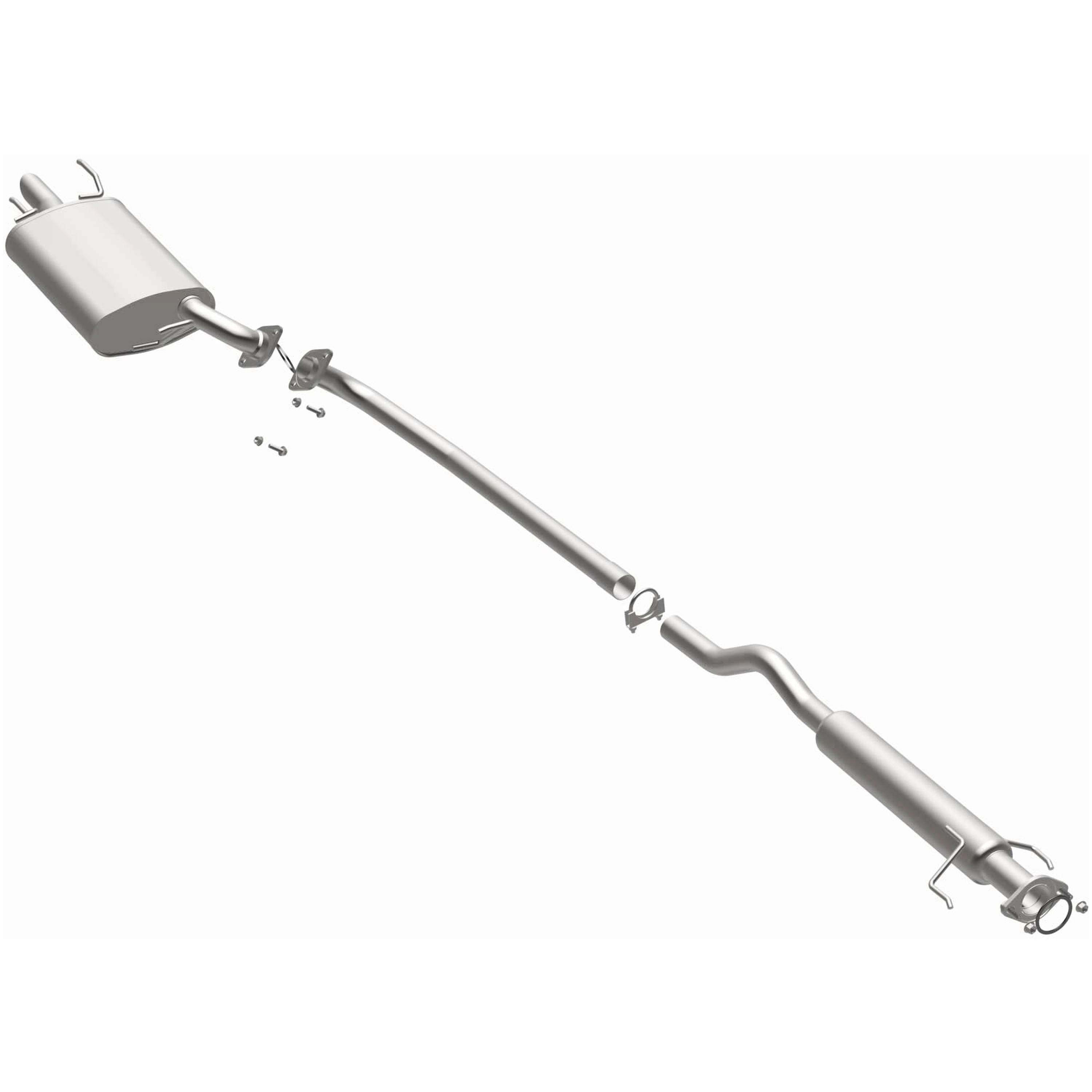 BRExhaust OE Replacement Exhaust System Kit 106-0262: Compatible with 2002-2006 Toyota Camry 2.4L
