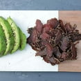thumbnail image 6 of Ayoba Biltong - Grass Fed, Keto and Paleo Certified Air-Dried Beef Snack - Better Than Jerky Tender Steak Cuts - Whole 30 Approved, No Sugar, Gluten Free, No Nitrates (4 Ounce), 6 of 8