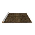thumbnail image 2 of Ahgly Company Machine Washable Indoor Round Abstract Brown Modern Area Rugs, 5' Round, 2 of 4