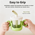 thumbnail image 7 of ACDANC 2026 New Sippy Cup for Baby Months 6+,Weighted Straw Non Spill Cup for Toddlers,Baby Straw Cup with Handles,Spill-Proof,Leak-Proof Soft Spout Cup 300Ml,Bpa-Free(Yellow), 7 of 7