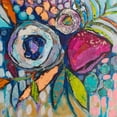 thumbnail image 3 of "Floral Dimensions" Painting Print on Wrapped Canvas, 3 of 5