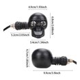 thumbnail image 3 of 3/2/1pcs Skull Head LED Turn Light for Motorcycles, 12V Motorcycle Fog Light, Three Light Colors Available, 2''x2.5'' Motorcycle Light for Hallo-ween, Themed Rides, Daily Customization, 3 of 9