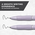 thumbnail image 5 of Sharpie S-Gel Pens, Medium Point (0.7mm), Violet Barrel, Black Ink, 4 Count, 5 of 7