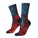 thumbnail image 1 of Fotbe Red And Blue Fire Calcetas Largas con Estampado para Hombre y Mujer – Calcetas de Compresión Transpirables y Elásticas, Viajar y Uso Diario Talla 5-11, 1 of 6