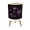 Color 1, variant on Small Trash Can with Lid Highland Cow Funny Cow Sunflower Animal Cow Brown Sunflower Crown 1.8 Gallon Dog Proof Trash Can Round Garbage Can Waste Bin Wastebasket for Bathroom Bedroom Living Room