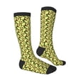 thumbnail image 4 of Lsque Avocado Printed Crew Socks Men's Women's LightWeight Thin Casual Calf Socks ,Knee High Socks,Cotton Socks, 4 of 9