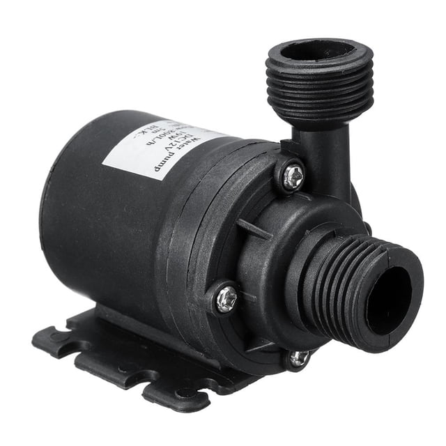 Bomba sumergible DC 12V/24V Bomba eyectora de 5,5 M para fuente de jardín (12v) Sywqhk Para estrenar