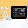 thumbnail image 3 of HLONK 13 in 1 Air Quality Monitor CO2 Meter Temperature&Humidity Tester TVOC PM2.5, 3 of 7