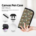 thumbnail image 2 of Bingfone Halloween Mummy Gnome Print Pencil Case Large Capacity Pencil Pouch Pen Bag Office Stationery Organizer Multifunctional Pencil Bag for Women & Men, 2 of 6