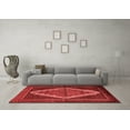 thumbnail image 3 of Ahgly Company Indoor Round Persian Red Traditional Area Rugs, 5' Round, 3 of 4