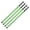 Green, variant on 12V LED Underglow Lights for Motorcycle & Golf Cart - 4 Pcs Waterproof Neon Strips, Footwell Accent Lighting Kit for ATV, UTV, Scooter - Perfect for Night Riding