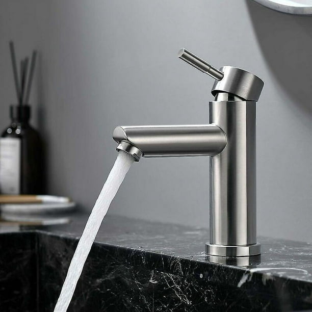 Monomando para lavabo de acero inoxidable hotsell