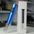 thumbnail image 3 of Langgg Wine Electric Opener Cordless Cockscrew Battery Powered Popper Bottle Cock Remover Cock Out Tool Foil Cutter, 3 of 3