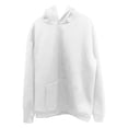 thumbnail image 4 of Women's Hollow Mesh Back Hooded Long Sleeve Oversized Rhinestone Hoodie Women Sweatshirt, 4 of 4